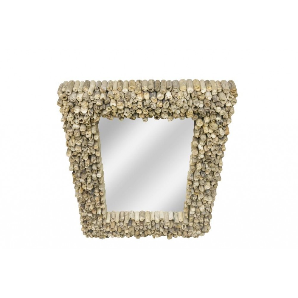 Luxury Driftwood Mirror | Rustic Coastal Decor | Smithers UK Smithers Garden £300.00 Bathroom Reclaimed Wood product_features