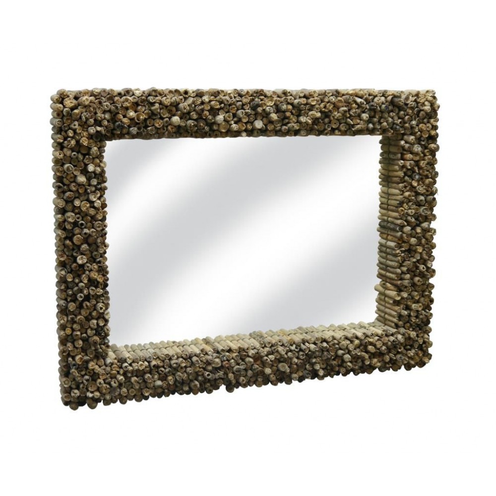 Luxury Driftwood Mirror | Rustic Coastal Decor | Smithers UK Smithers Garden £300.00 Bathroom Reclaimed Wood product_features