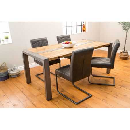 Forge Dining Table Kitchen & Dining Room Smithers of Stamford £1,166.00 Store UK, US, EU, AE,BE,CA,DK,FR,DE,IE,IT,MT,NL,NO,ES,SE