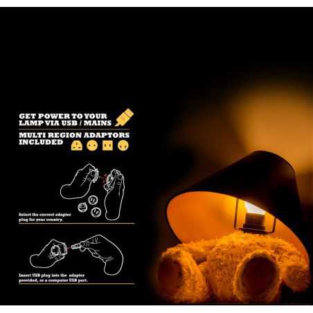 Teddy Bear Lamp Lighting  £124.00 Store UK, US, EU, AE,BE,CA,DK,FR,DE,IE,IT,MT,NL,NO,ES,SE