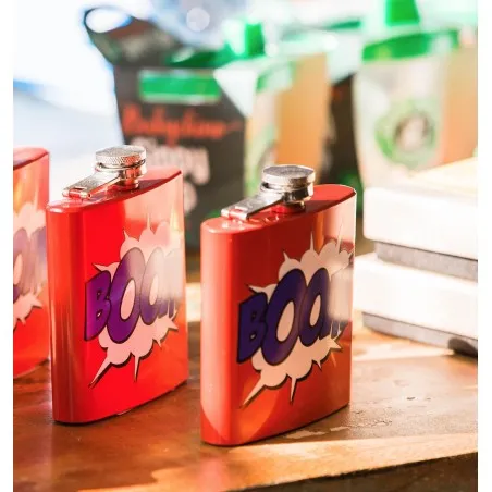 Comic Book Boom Hipflask Personal Accessories &pound;17.00 product_features