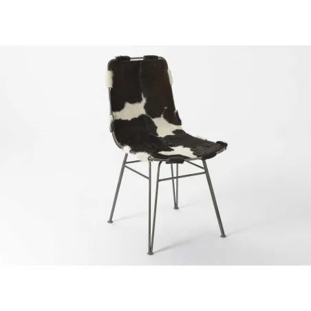 Cowhide Dining Chair Smithers Industrial Furniture £462.00 Dining Room Iron product_features