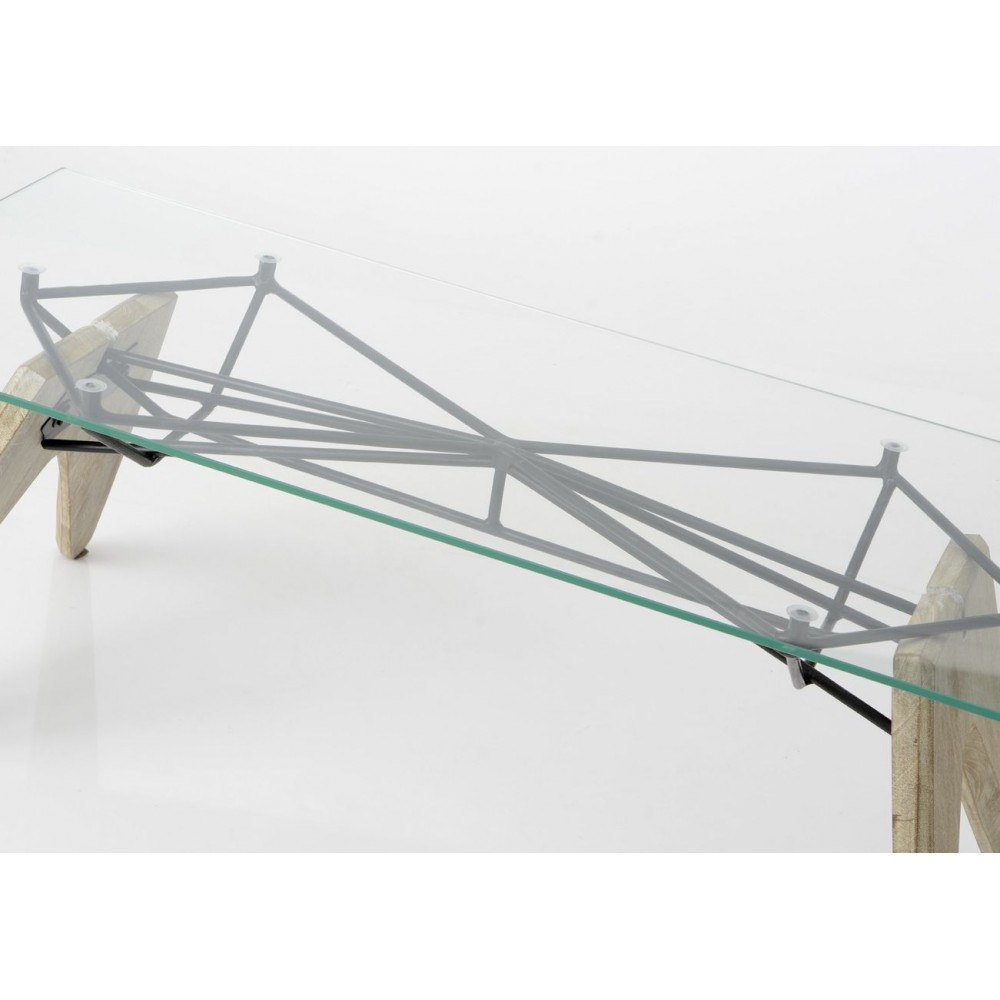 Root Coffee Table Smithers Industrial Furniture £516.00 Living Room Teak Wood Steel product_features