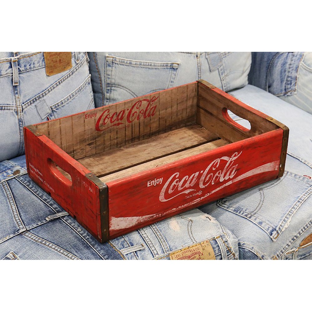 Coca Cola Wooden Trays Smithers This And That £23.00 -25%