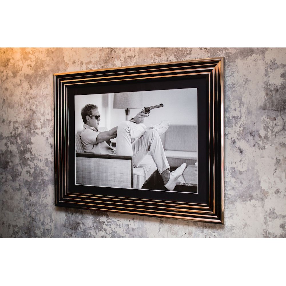 Steve McQueen Framed Art Wall Art £157.00