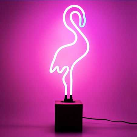 Pink Flamingo Neon Light Lighting Smithers of Stamford £86.00 Store UK, US, EU, AE,BE,CA,DK,FR,DE,IE,IT,MT,NL,NO,ES,SE