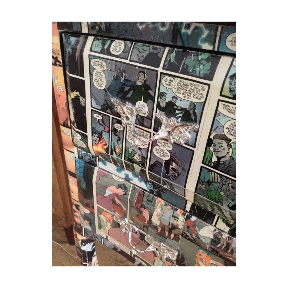 Comic Book Decoupage Chest Archives £825.00