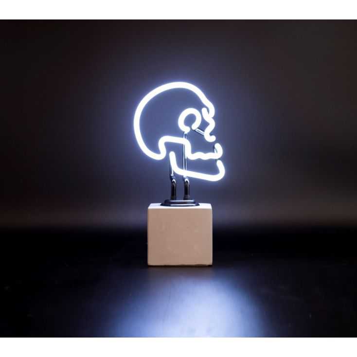Skull Neon Light Lighting Smithers of Stamford £74.00 Store UK, US, EU, AE,BE,CA,DK,FR,DE,IE,IT,MT,NL,NO,ES,SE