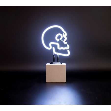Skull Neon Light Lighting Smithers of Stamford £84.00 Store UK, US, EU, AE,BE,CA,DK,FR,DE,IE,IT,MT,NL,NO,ES,SE