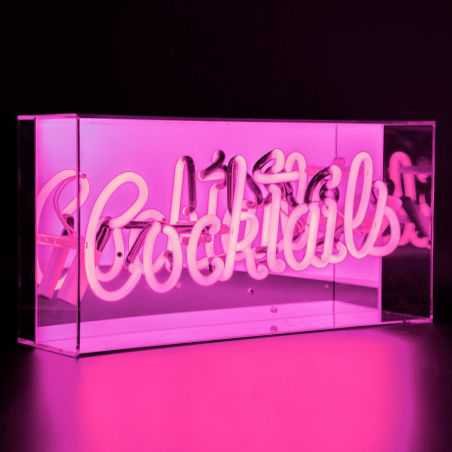 Neon Cocktail Bar Sign Lighting Smithers of Stamford £119.00 Store UK, US, EU, AE,BE,CA,DK,FR,DE,IE,IT,MT,NL,NO,ES,SENeon Coc...