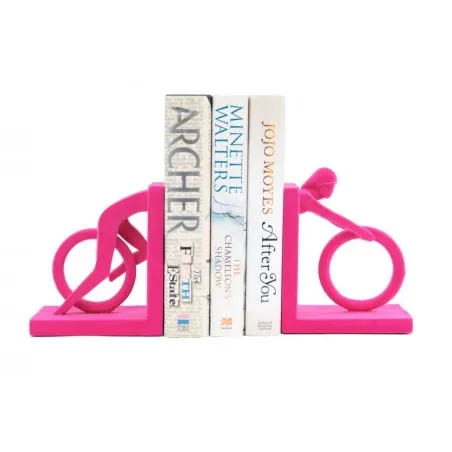 Pink Cycle Bookends Retro Ornaments &pound;44.00 product_features