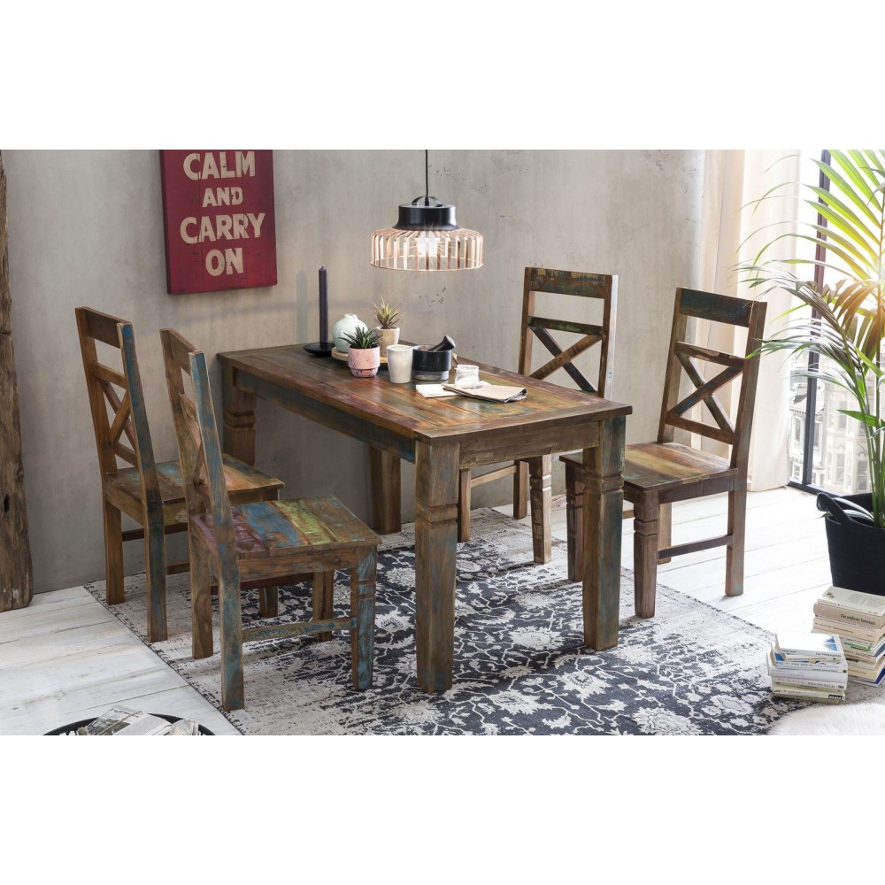 Reclaimed Boat Wood Dining Chairs Smithers Chairs £675.00 Dining Room Reclaimed Boat Wood product_features