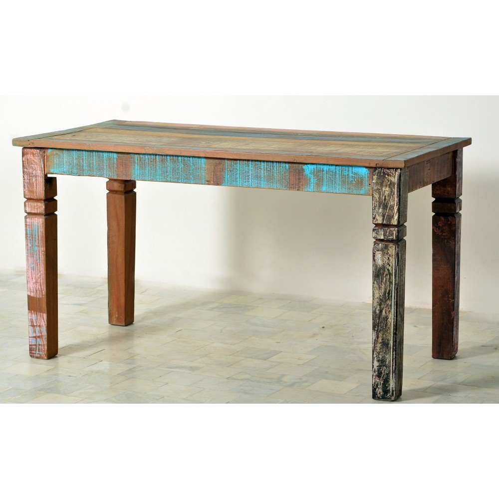 River Thames Dining Table Smithers Reclaimed Wood Furniture £950.00 Dining Room Reclaimed Boat Wood product_features
