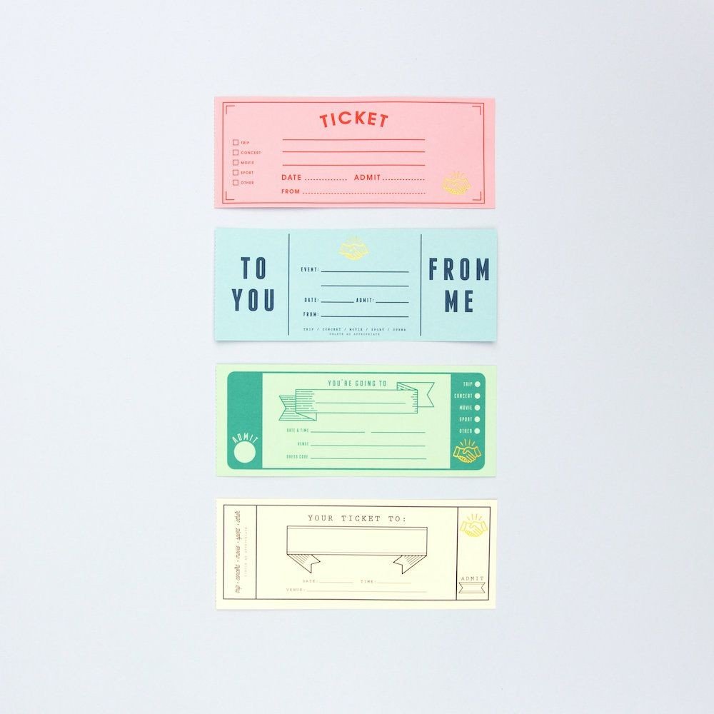 Ticket Book  Gifts £8.00      product_features