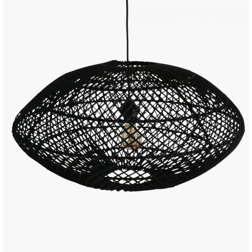 Scandinavian Rattan Pendant Light Shade Lighting £243.00