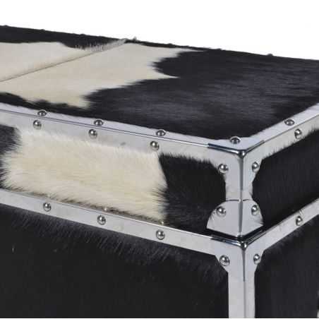 Cowhide Storage Chest Trunk Trunk Chests Smithers of Stamford £1,250.00 Store UK, US, EU, AE,BE,CA,DK,FR,DE,IE,IT,MT,NL,NO,ES...