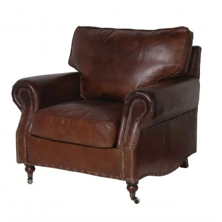 Vintage Leather Armchair Smithers Commercial Collective £1,719.00 Living Room product_features