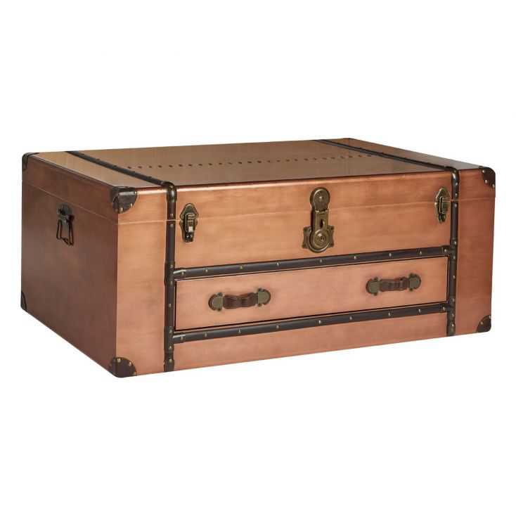 Copper Storage Trunk Coffee Table Trunk Chests Smithers of Stamford £589.00 Store UK, US, EU, AE,BE,CA,DK,FR,DE,IE,IT,MT,NL,N...