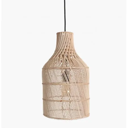 Rattan Bottle Pendant Ceiling Lamp Smithers Lighting £192.33 Wicker product_features