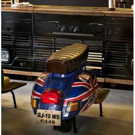 Vespa Scooter Bar Stool Upcycled Furniture Smithers of Stamford £1,224.00 Store UK, US, EU, AE,BE,CA,DK,FR,DE,IE,IT,MT,NL,NO,...