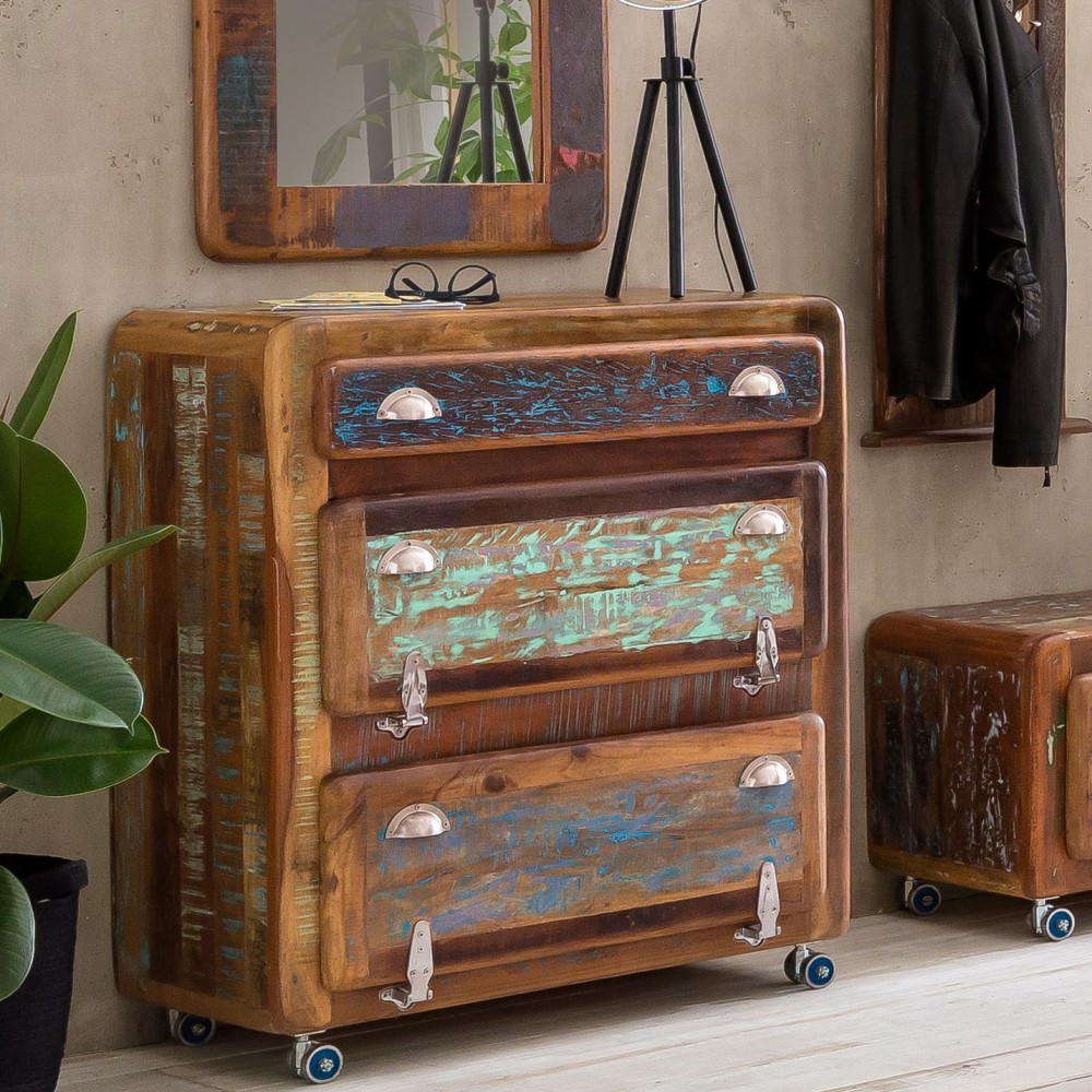 Reclaimed Wooden Shoe Cabinet Smithers Storage £1,146.00 All Rooms Reclaimed Boat Wood product_features
