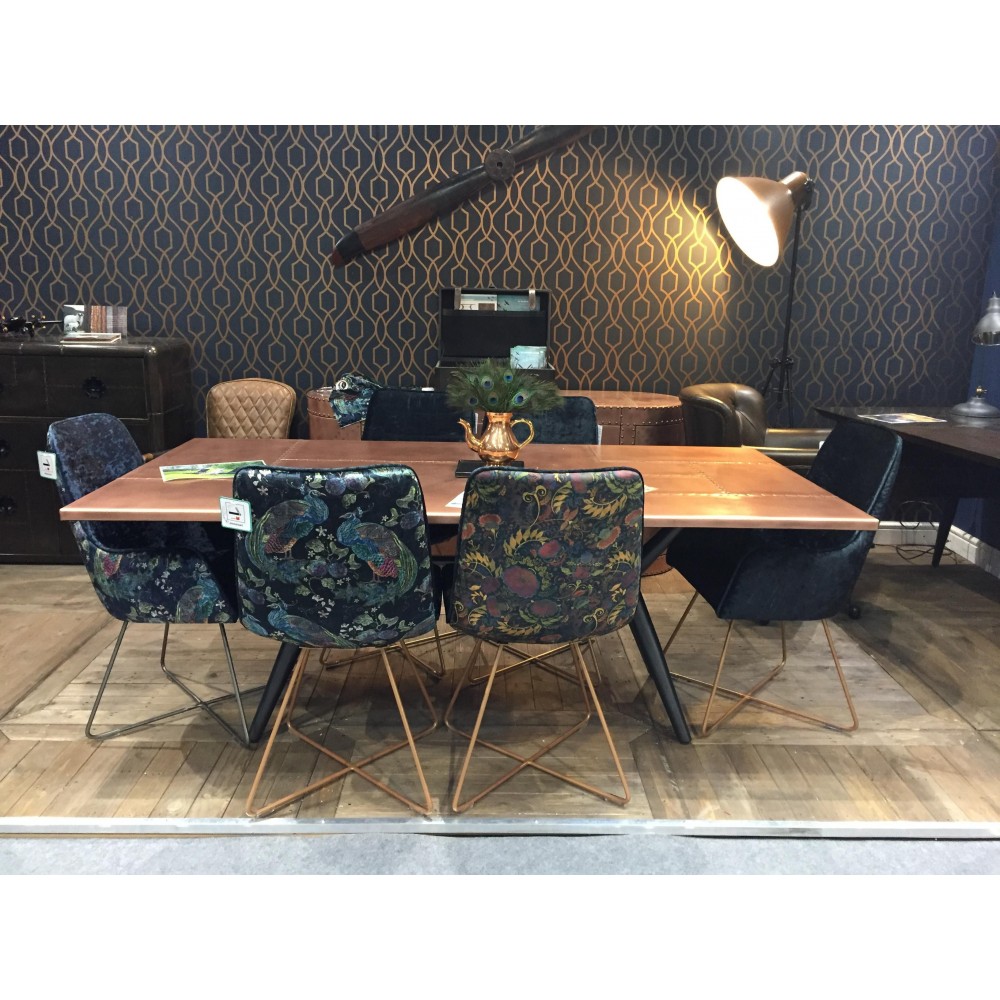 Spitfire Copper Dining Table Smithers Aviator £1,604.00 Kitchen Diner Aluminium product_features