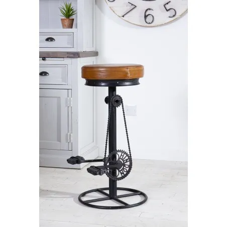 Bicycle Pedal Stool Smithers Industrial Furniture &pound;287.00 Iron product_features
