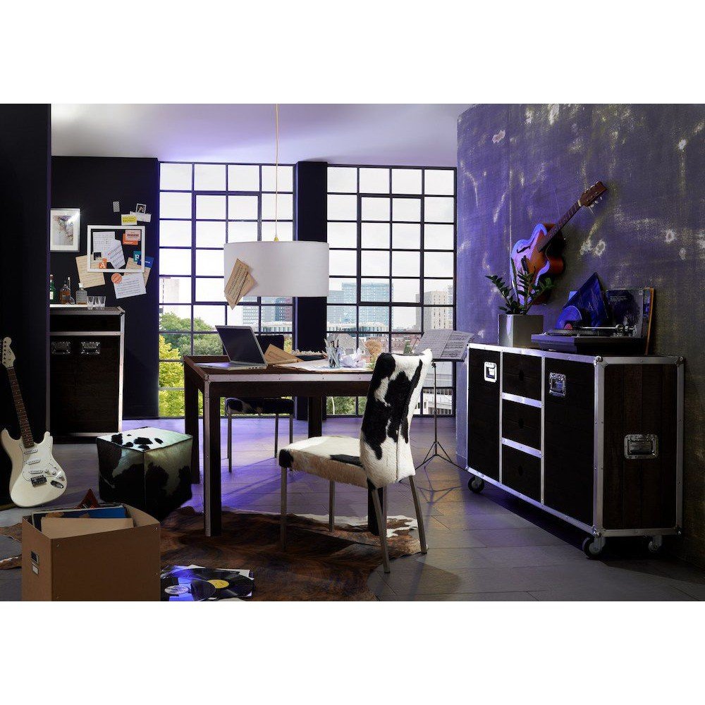 Roadie Table Smithers Designer Furniture £3,000.00 All Rooms Mango Wood Aluminium product_features