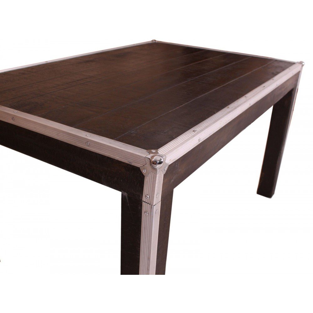 Roadie Table Smithers Designer Furniture £3,000.00 All Rooms Mango Wood Aluminium product_features