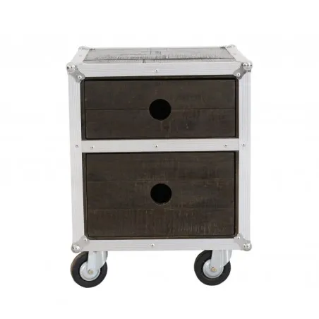 Roadie Side Cabinet Smithers Designer Furniture &pound;2,450.00 Bedroom Mango Wood Aluminium product_features