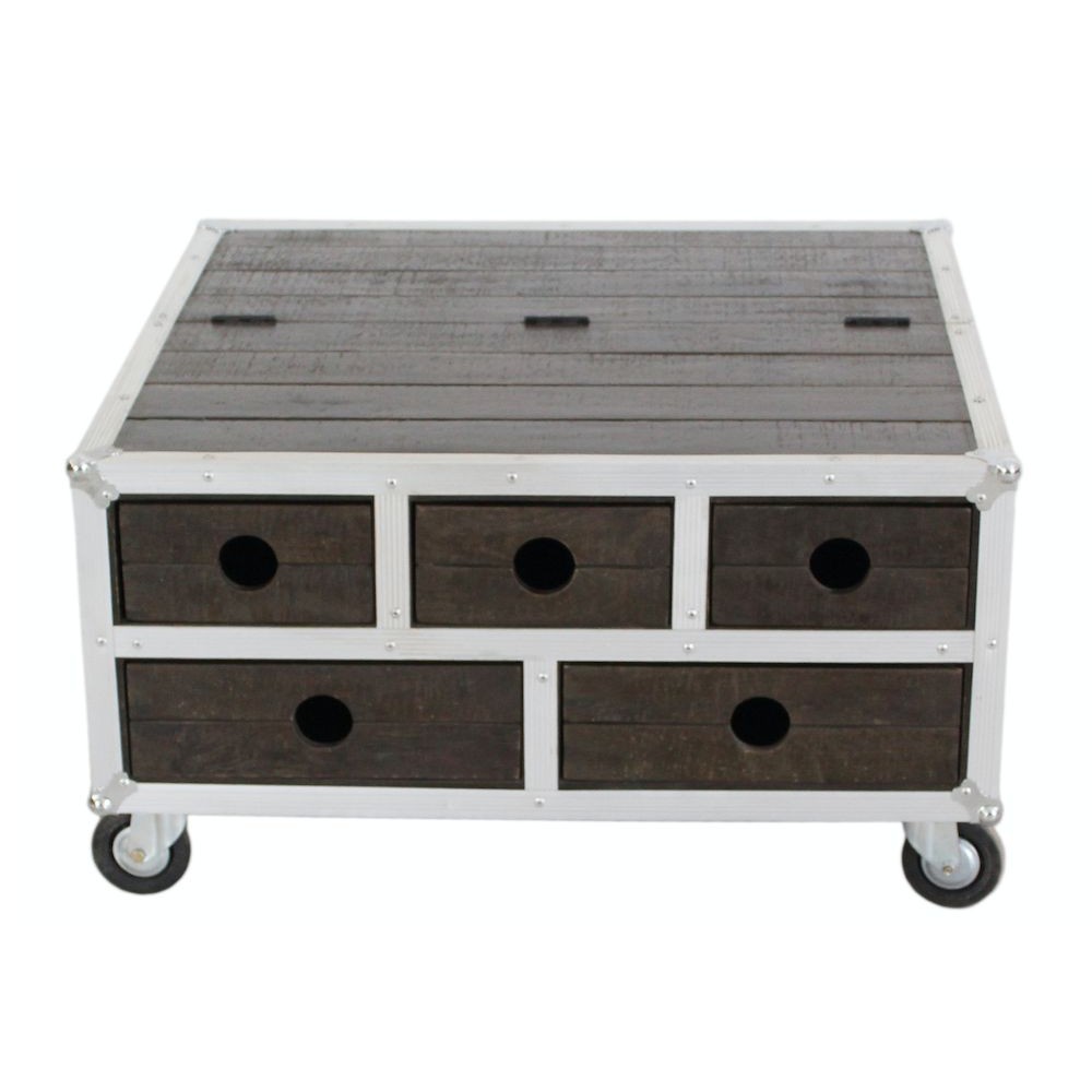 Roadie Coffee Table Trunk Smithers Designer Furniture £3,800.00 Living Room Mango Wood Aluminium product_features
