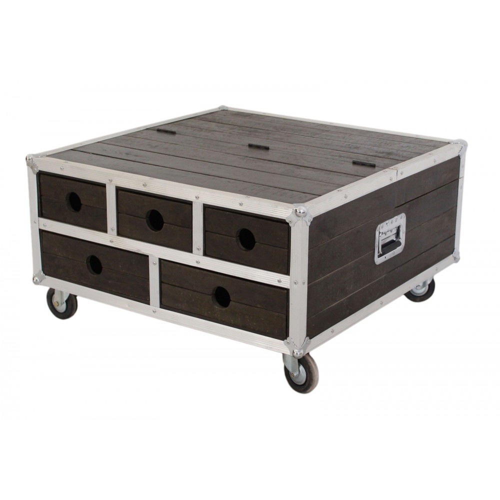 Roadie Coffee Table Trunk Smithers Designer Furniture £3,800.00 Living Room Mango Wood Aluminium product_features