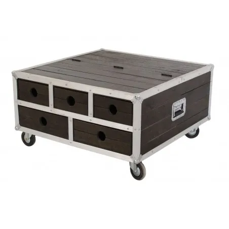 Roadie Coffee Table Trunk Smithers Designer Furniture &pound;3,800.00 Living Room Mango Wood Aluminium product_features