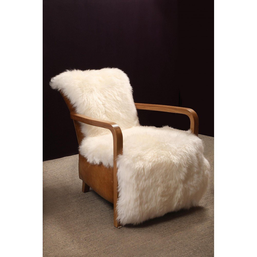 Sheepskin Chair Smithers Designer Furniture £1,900.00 Living Room Mahogany product_features