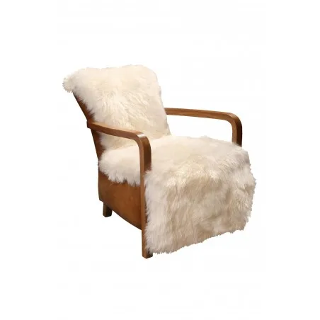 Sheepskin Chair Smithers Designer Furniture £1,900.00 Living Room Mahogany product_features