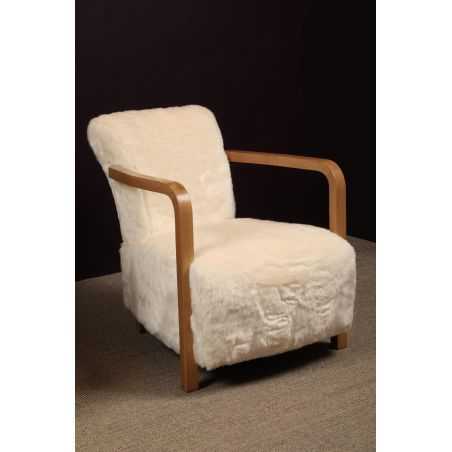 Sheepskin Armchair Designer Furniture Smithers of Stamford £1,500.00 Store UK, US, EU, AE,BE,CA,DK,FR,DE,IE,IT,MT,NL,NO,ES,SE