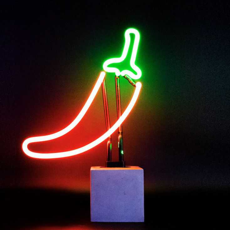 Chilli Pepper Neon Light Neon Signs Seletti £69.00 Store UK, US, EU, AE,BE,CA,DK,FR,DE,IE,IT,MT,NL,NO,ES,SE