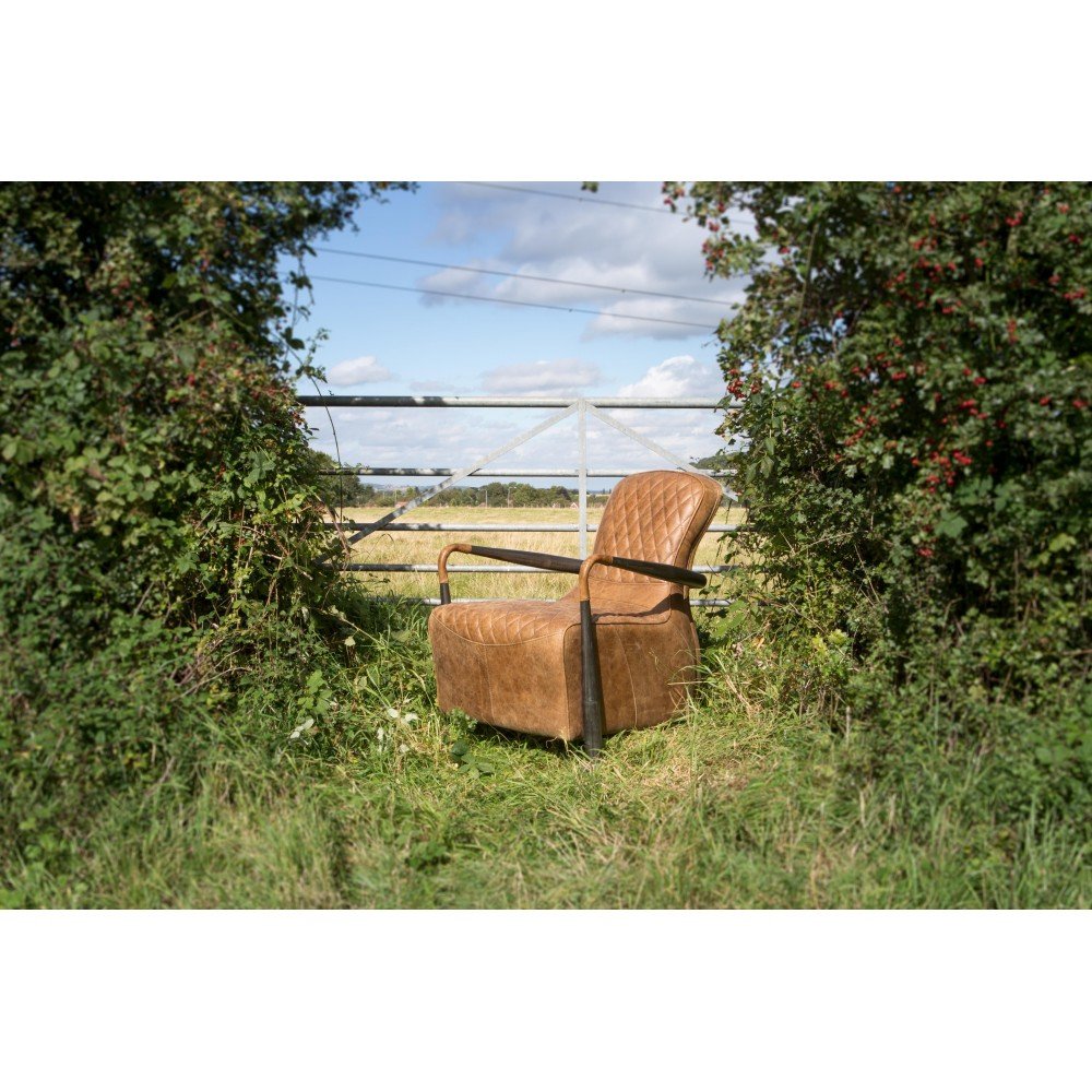 Broadway Snug Leather Chair Smithers Sofas and Armchairs £999.00 All Rooms Steel product_features