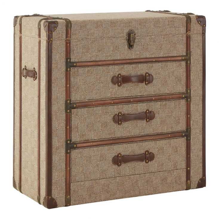 Steamer Brown Trunk Chest Of Drawers Designer Furniture Smithers of Stamford £399.00 Store UK, US, EU, AE,BE,CA,DK,FR,DE,IE,I...