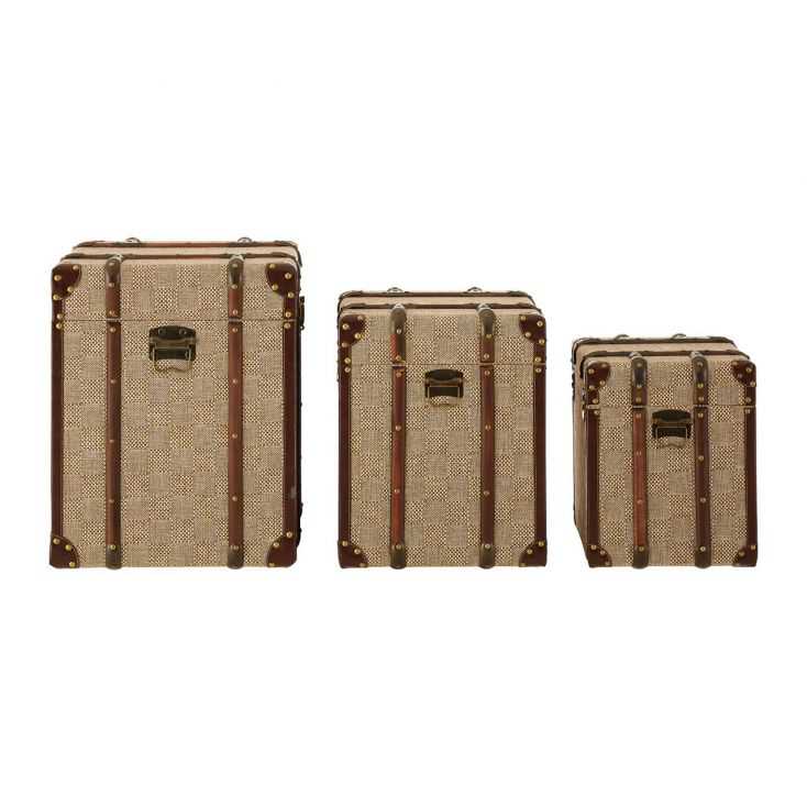 Steamer Check Brown Trunks Designer Furniture Smithers of Stamford £425.00 Store UK, US, EU, AE,BE,CA,DK,FR,DE,IE,IT,MT,NL,NO...