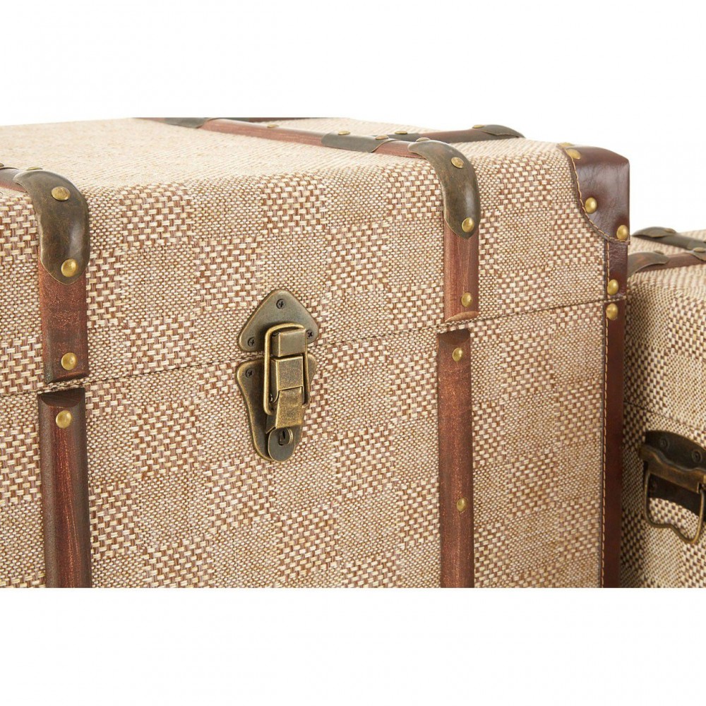 Steamer Check Brown Trunks Smithers Designer Furniture £390.00 Bedroom MDF product_features