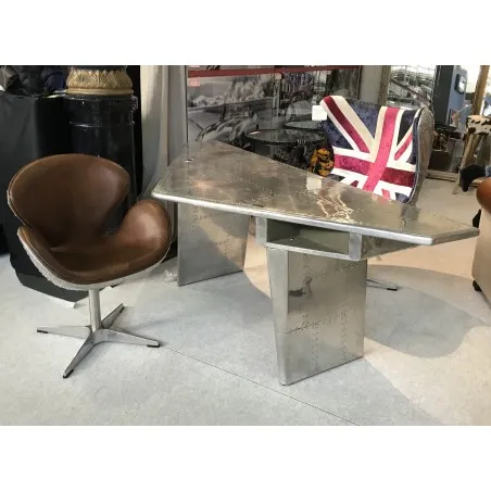 Aviator Airplane Wing Desk Smithers Office £1,375.00 Office Fir Wood Aluminium product_features