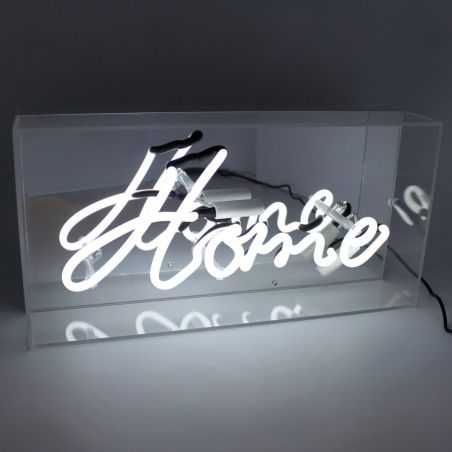 White Home Neon Light Neon Signs Smithers of Stamford £119.00 Store UK, US, EU, AE,BE,CA,DK,FR,DE,IE,IT,MT,NL,NO,ES,SE