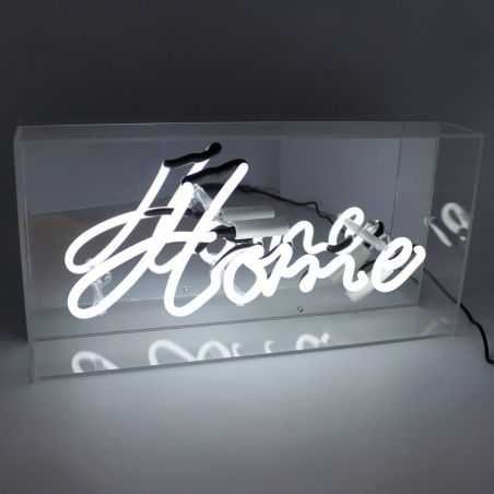 White Home Neon Light Neon Signs Smithers of Stamford £129.00 Store UK, US, EU, AE,BE,CA,DK,FR,DE,IE,IT,MT,NL,NO,ES,SEWhite H...