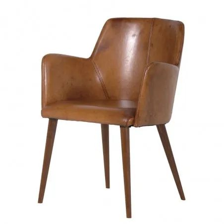 Tan Leather Dining Chairs Smithers Designer Furniture &pound;573.00 Kitchen Diner Beech product_features