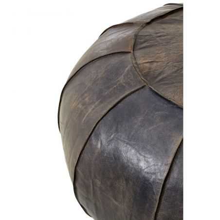 Round Leather Footstool Footstools Smithers of Stamford £229.00 Store UK, US, EU, AE,BE,CA,DK,FR,DE,IE,IT,MT,NL,NO,ES,SERound...