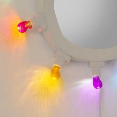 Luminaire Colour Light Bulbs Decorative Mirrors Seletti £30.00 Store UK, US, EU, AE,BE,CA,DK,FR,DE,IE,IT,MT,NL,NO,ES,SE