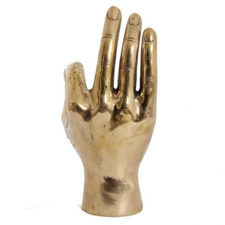 Brass Hands High Five - Rock On Retro Ornaments Smithers of Stamford £106.00 Store UK, US, EU, AE,BE,CA,DK,FR,DE,IE,IT,MT,NL,...