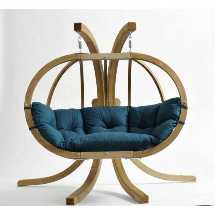 Outdoor Garden Wooden Globe Hanging Chair Smithers Archives  £1,400.00 Store UK, US, EU, AE,BE,CA,DK,FR,DE,IE,IT,MT,NL,NO,ES,SE