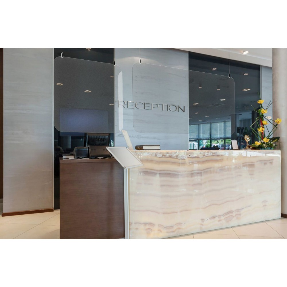 Sneeze Guard Screen Smithers Industrial Furniture £115.00 Steel product_features